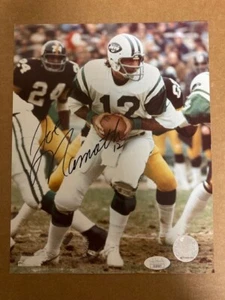 Joe Namath signiertes 8x10 Foto "Handing Off" JSA Zertifikat # - Bild 1 von 1