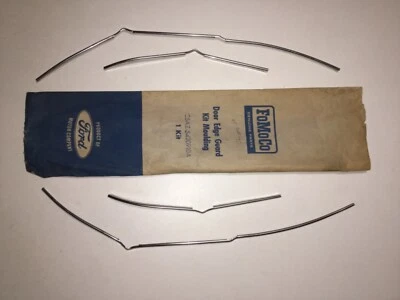 1965 FORD PASSENGER 4 DOOR OUTSIDE DOOR EDGE GUARD KIT MOULDING NOS - Image 1 of 4
