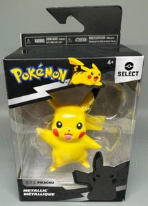 Jazwares metálico Pokémon Select Pikachu sellado nuevo en caja - Imagen 1 de 4