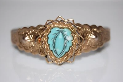 HERMOSA PULSERA BRAZALETE VINTAGE ESTILO SUROESTE METAL TONO PLATA Foto 1 de 4