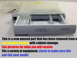 Alloggiamento cassetto dispenser lavatrice Whirlpool W11570268, W11614513 ORIGINALE - Foto 1 di 10
