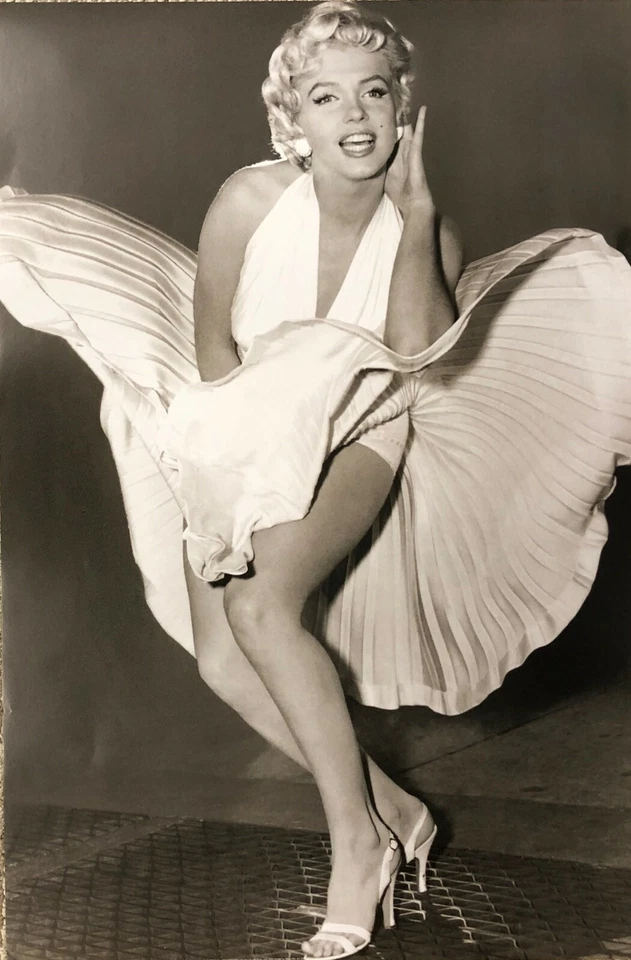 Marilyn Monroe Black & White Large Poster  24" x 36"  - Image 1 of 1