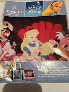 Wonderful World of Disney Fabric Art Alice in Wonderland - Picture 1 of 5