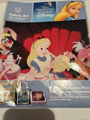 Wonderful World of Disney Fabric Art Alice in Wonderland - Image 1 of 4