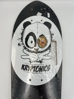 "Skateboard Kryptonics Stubby 19"" solo cubierta Panda Vibes NUEVO, estilo Mini Cruiser" Foto 1 de 4
