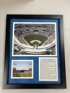 Gerahmte Baseball-Fotocollage Dodgers Stadium Ballpark Greatest Moments 12 Zoll x 15 Zoll - Bild 1 von 5