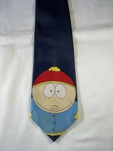 Corbata South Park vintage - azul marino - Picasso - Imagen 1 de 4