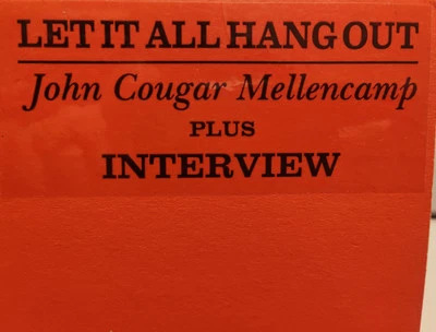 John Cougar Mellencamp  -Let It All Hang Out + Interview Promotional Copy Foto 1 de 4
