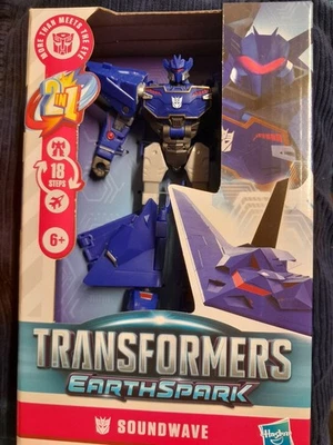 Transformers Earthspark Deluxe Soundwave Deluxe MIB Distribution Error Season 4 - Image 1 of 4