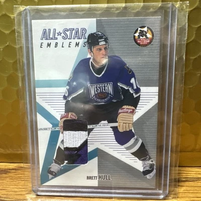 2002 BAP In The Game Brett Hull ASE-06 All-Star Emblem Multi-Color - Image 1 of 3