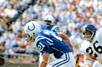 Rocky Bleier Pittsburgh Steelers NFL Fútbol 1968 Original 35 mm Foto Diapositiva Foto 1 de 2