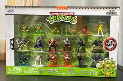 JADA Nano Metalfigs Teenage Mutant Ninja Turtles Diecast Mini Figura Juego de Juguete NUEVO Foto 1 de 2