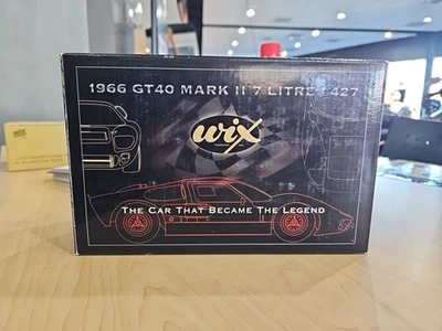 1966 Ford GT40 MK II 427 Route Wix by Icons 99140 1/24 scale diecast mint - Image 1 of 4