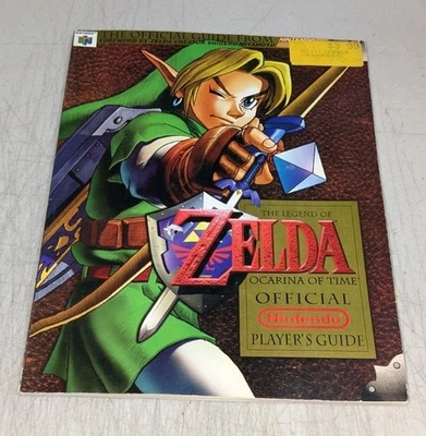 The Legend of Zelda Ocarina of Time Official Nintendo Player's Guide 1998 - Image 1 of 4