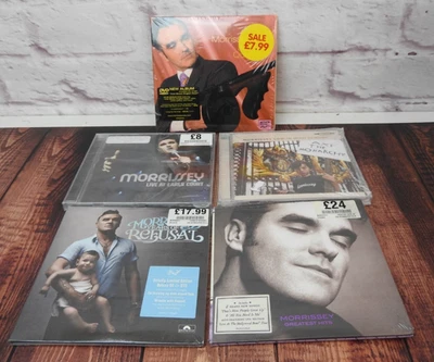 Morrissey x 5 CDs all New & Sealed Live Earls Court Years Refusal Quarry Low etc - Image 1 of 4