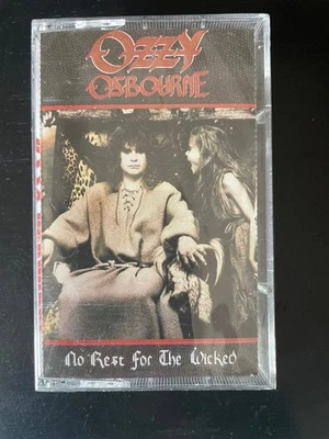 Sealed Ozzy Osbourne - No Rest for the Wicked Cassette Tape Foto 1 de 4