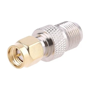 SMA Female To Type F Female Plug Straight RF Coaxial Adapter Connector Converter - Zdjęcie 1 z 8