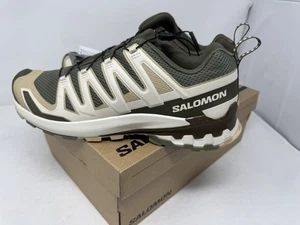 Salomon Hombres XA Pro 3D V9 Trail Zapatos Talla M 11.5 VERDE LIQUEN PROFUNDO NUEVO - Imagen 1 de 8
