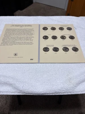 THE DISTRICT OF COLUMBIA & U.S. TERRITORIES QUARTER PROGRAM 2009 - COMPLETE SET - Image 1 of 2