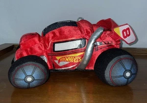 Hot Wheels Cuscino Auto 14” Rosso Hot Letto Auto Decorativo Peluche Mattel 2018 - Foto 1 di 7