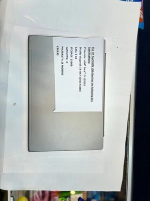 HP Pavilion 14" 256GB SSD Intel Core i3-10th GEN 8GB RAM Silver,   - Image 1 of 4
