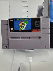 Super Mario World (1991) SNES - Cartucho y folleto de instrucciones - Imagen 1 de 13