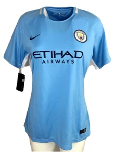 Nike Manchester City FC Trikot Damen Größe L Home Fußballstadion 17-18 Fußball - Bild 1 von 12