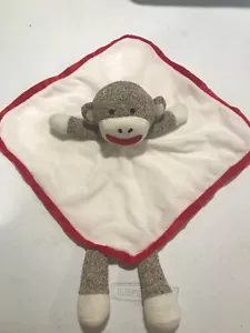 Manta de seguridad Baby Starters amorosa mono crema roja - Imagen 1 de 2