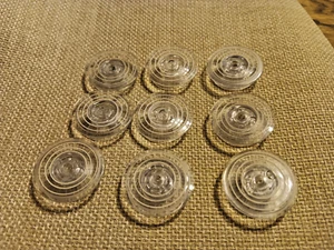 Clear plastic Touch N Sew Bobbins For Singer Sewing Machines 9 pack - Picture 1 of 3