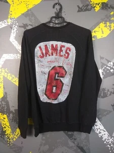 James Miami Heat Fan NBA Basketball Jacket Sweatshirt Official Mens Size M ig93 - Picture 1 of 13