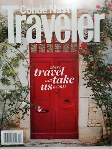 Conde Nast Traveler Magazine December 2020 Where Travel Will Take Us - NEW - Picture 1 of 3