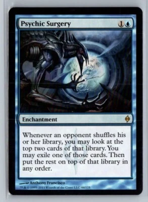 Psychic Surgery New Phyrexia Rare – MTG Magic the Gathering Card - Image 1 of 2