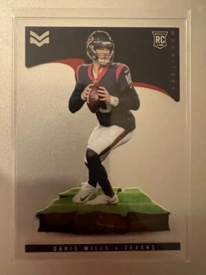 2021 Panini Chronicles - Davis Mills ( Texans ) Magnitude Rookie RC #MAG-14 - Image 1 of 2