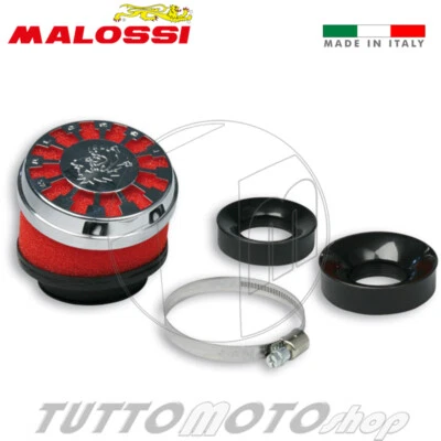 FILTRO ARIA MALOSSI RED FILTER E13 Ø60 inclinato 25° PHBG 15 - 21 - PHBL 20 - 26