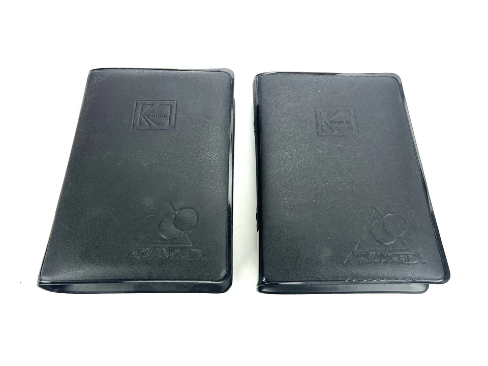 Lote de 2 guardianes de memoria Kodak Advantix (película APS) - tiene capacidad para 12 cartuchos cada uno Foto 1 de 4