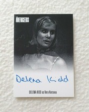 Unstoppable Cards The Avengers Complete Collection Delena Kidd Autograph Card 