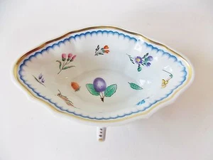RICHARD GINORI ITALIENISCHE FRÜCHTE ANTICO DOCCIA OFFENE SAUCIERE BLAU UND WEISS SCHÖN! - Bild 1 von 12