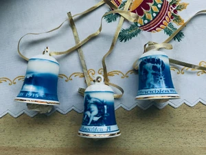 3 Weihnachtsglocken von Rosenthal Bradford Editions 1913, 1914, 1915 - Bild 1 von 5