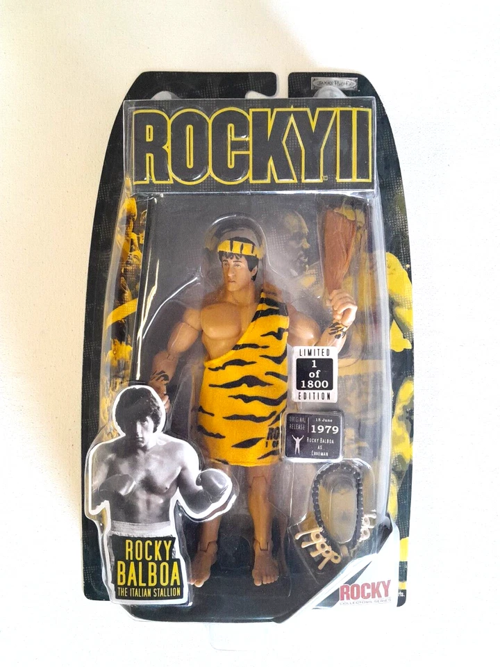 JAKKS Pacific Rocky Collector Series - Balboa - VS Mason Dixon - Sylvester Stallone - Limited Edition... Action Figure