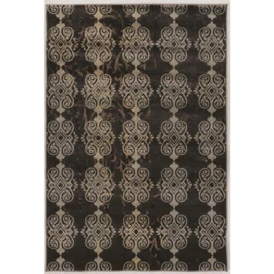Jewel Royal Dark & LtBeige 5x7.6, Rug - Image 1 of 4