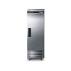 Summit SCFF237 28' One Section Solid Door Reach-In Upright Freezer, 23 cu. ft.