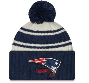 NFL  NEW ENGLAND PATRIOTS   bobble hat bnwt    NEW ERA KNIT - Picture 1 of 2