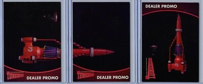 2019 Thunderbirds Dealer Promos SF1 SF2 SF3 Scifi Cards Unstoppable UK - Image 1 of 2