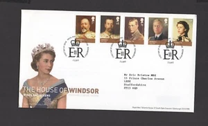 RAR! 2012 HOUSE OF WINDSOR FDC adressiert an ERIC BRISTOW MBE DARTS - PERFEKT - Bild 1 von 1