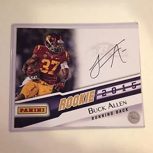 Javorius Buck Allen USC Ravens RB RC Star 2015 Panini VIP 8X10 AUTHENTIC AUTO - Bild 1 von 1