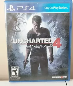 UNCHARTED 4 A THIEF'S END-PS4 SPIEL ACTION-ADVENTURE FIGHTER - Gebraucht - Bild 1 von 4
