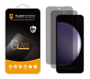 2xSupershieldz Privacy Tempered Glass Screen Protector for Samsung Galaxy S23 FE - Picture 1 of 5
