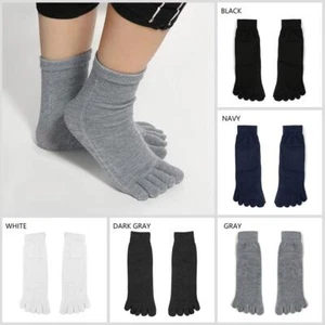 Comfortable Shoes Unisex Five Finger Toe Socks Cotton Sports - Picture 1 of 17