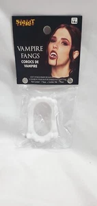 Vampire Fangs White Plastic New Spirit Halloween - Picture 1 of 1