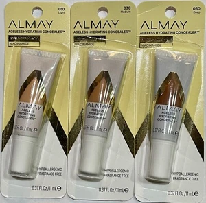 ALMAY AGELESS HYDRATING CONCEALER 010 LIGHT, 030 MEDIUM, 050 DEEP BNIB, USA SELL - Picture 1 of 4